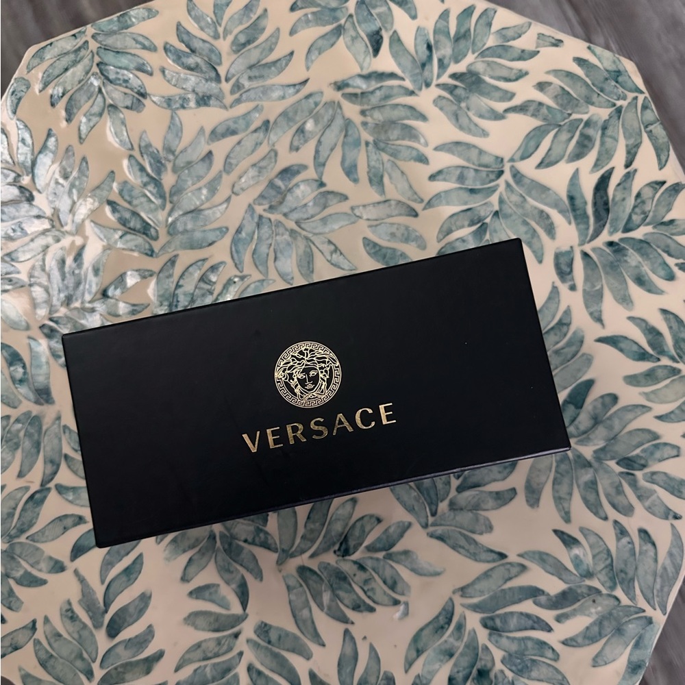 VERSACE - (NEW/UNUSED) Cat Eye Rose Gold Copper Eyeglasses